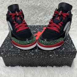 🔥 New Jordan Spizike Low FQ1759-060 Men’s Size 10 Black/Green – Brand New in Box
