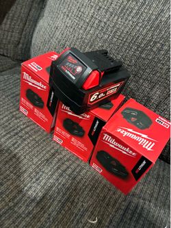 Milwaukee M18 REDLITHIUM 6.0Ah battery