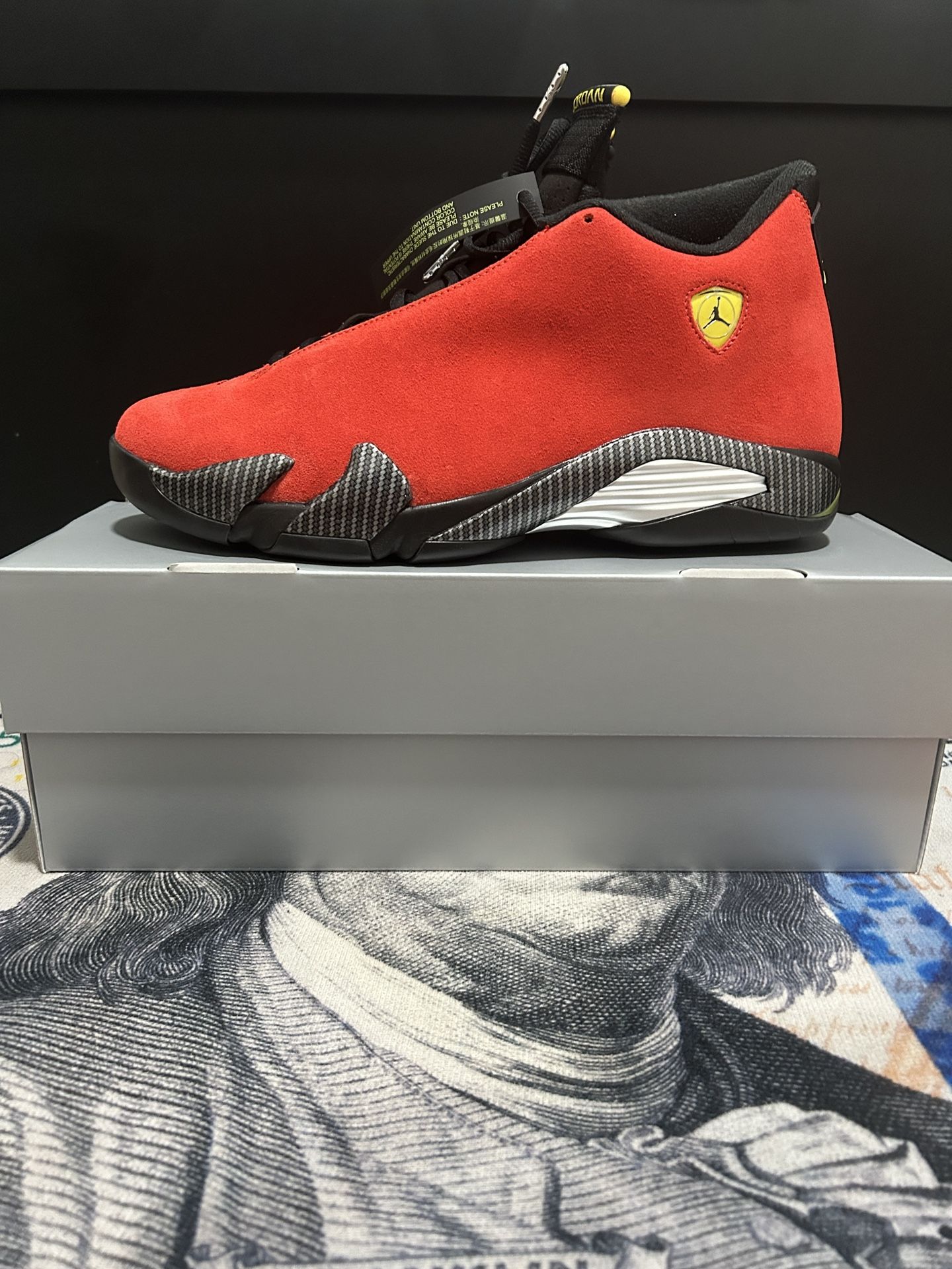 Size 13,14 Jordan 14 Ferrari