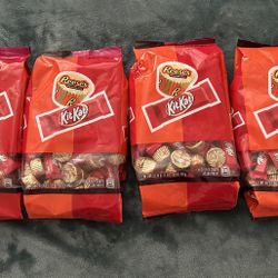 Chocolate- Reese’s- KitKat- Big Bags- Low Price.  $10 for all