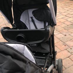 Baby Double Stroller 