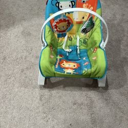 3-in-1 Grow with Me Vibrating Baby Bouncer Seat
