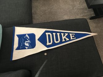 Duke Blue Devils Pennant