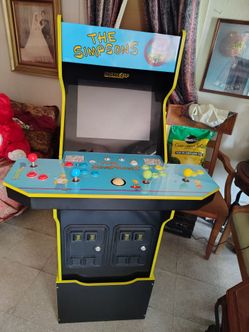 Simpsons arcade 1up