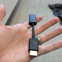 HDMI Extension Adapter – Male to Female, Short Cable