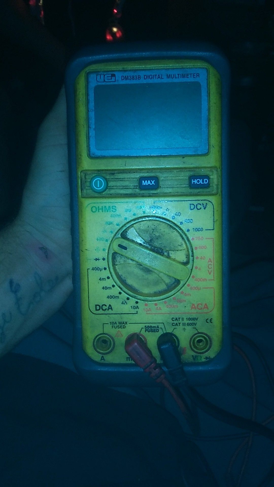 Digital multimeter dm383b uei