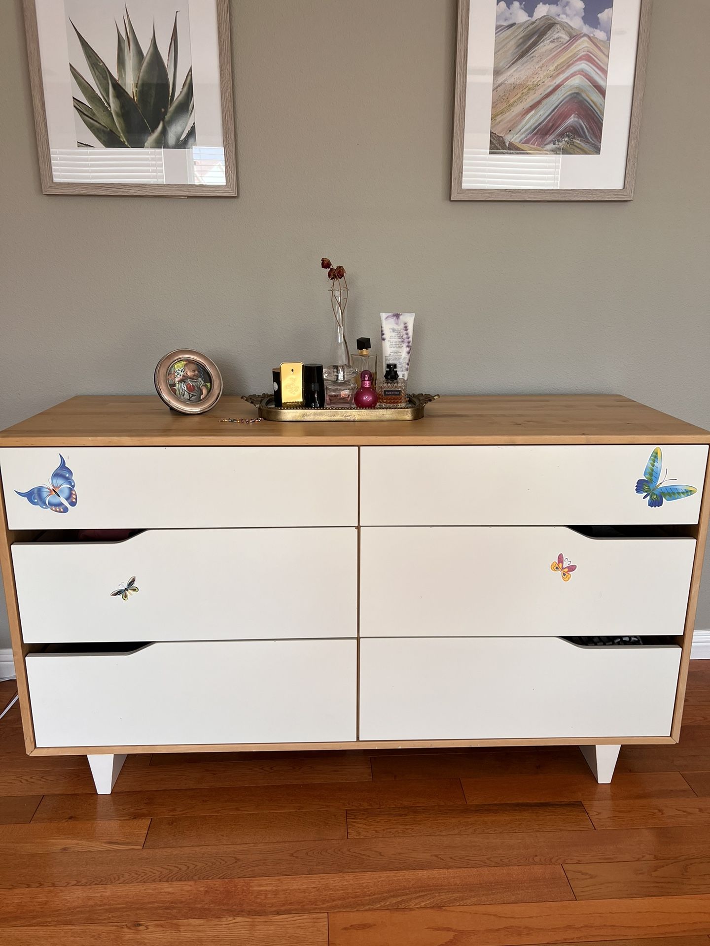 Modern Wood Dresser 