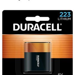 Duracell 223 NEW! Sealed In Package 