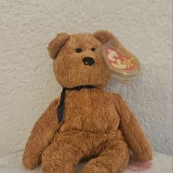 1999 Retired Ty Beanie Fuzzy Bear 