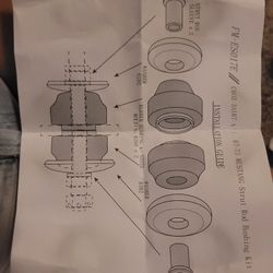 MUSTANG STRUT ROD