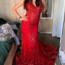 Red Prom Dress 