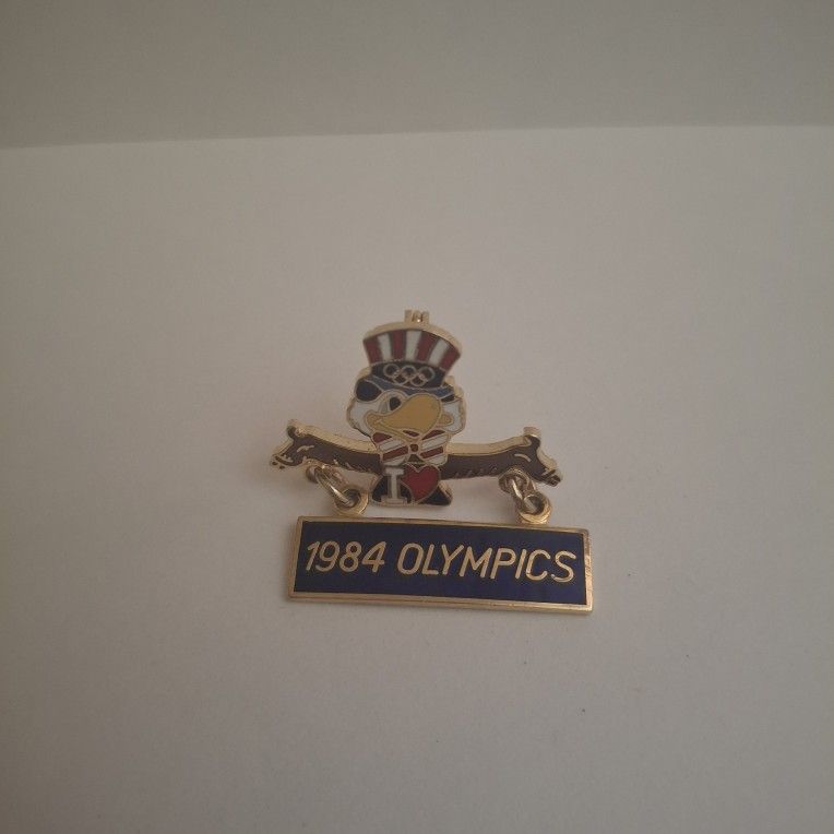 1984 Olympic Sam the Olympic Eagle Pin