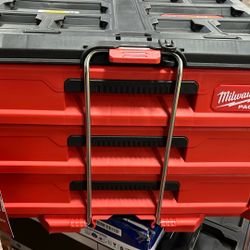 Milwaukee PACKOUT 22 in. Modular 3-Drawer Tool Box with Metal Reinforced Corners