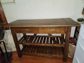 Liberty Furniture Rustic Console / Kitchen Island