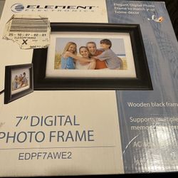 Element electronics 7 inch digital photo frame new inbox