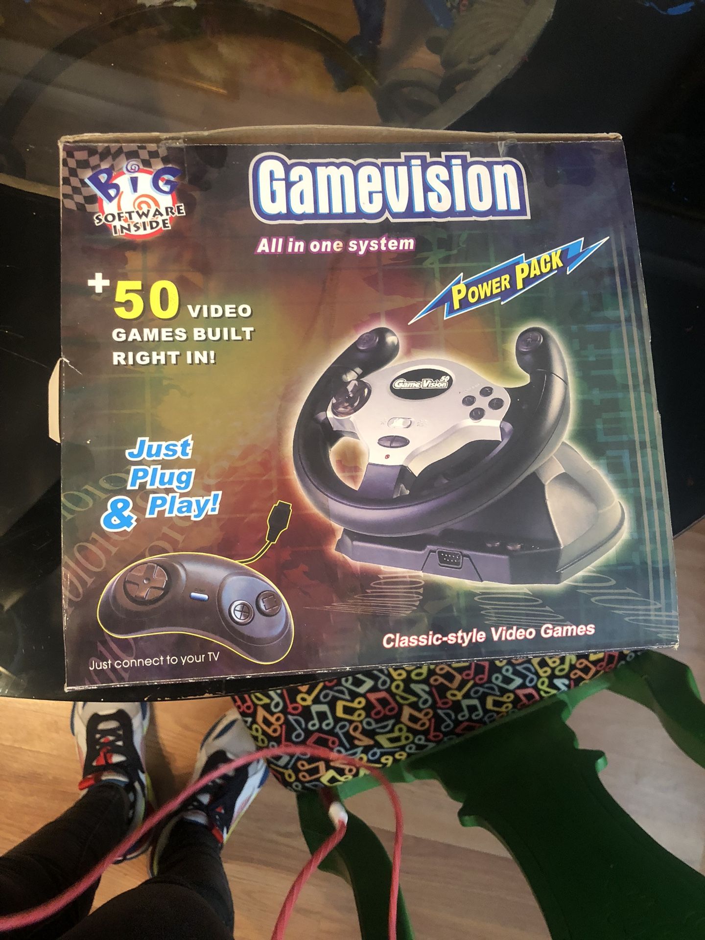 GAME VISION 50 Gamevision VIDEO GAME ALL IN ONE SYSTEM 50 GAMES