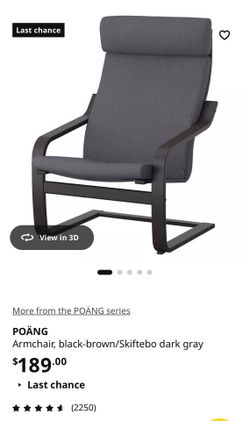 Ikea Poang Chair Excellent Condition  -Cushion Like New