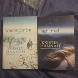 Kristin Hannah Collection 2 Books Hardcover Set 2 for $8 Winter Garden Night Road 