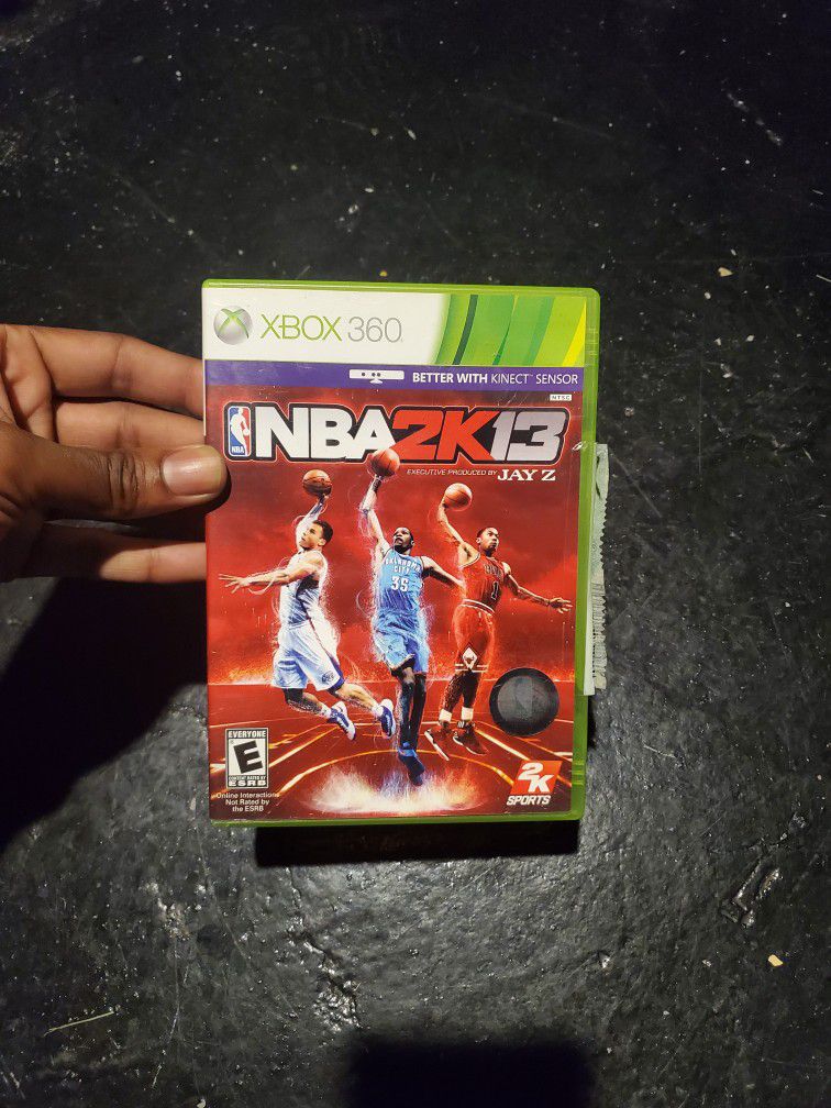 NBA 2K13 Video Game for Xbox 360