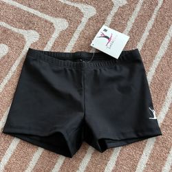 New Tumble Wear Gymnastics Shorts Child
