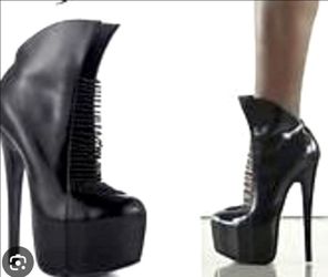 Black Platform Stiletto Ankle Boots ***TAKING OFFERS ****