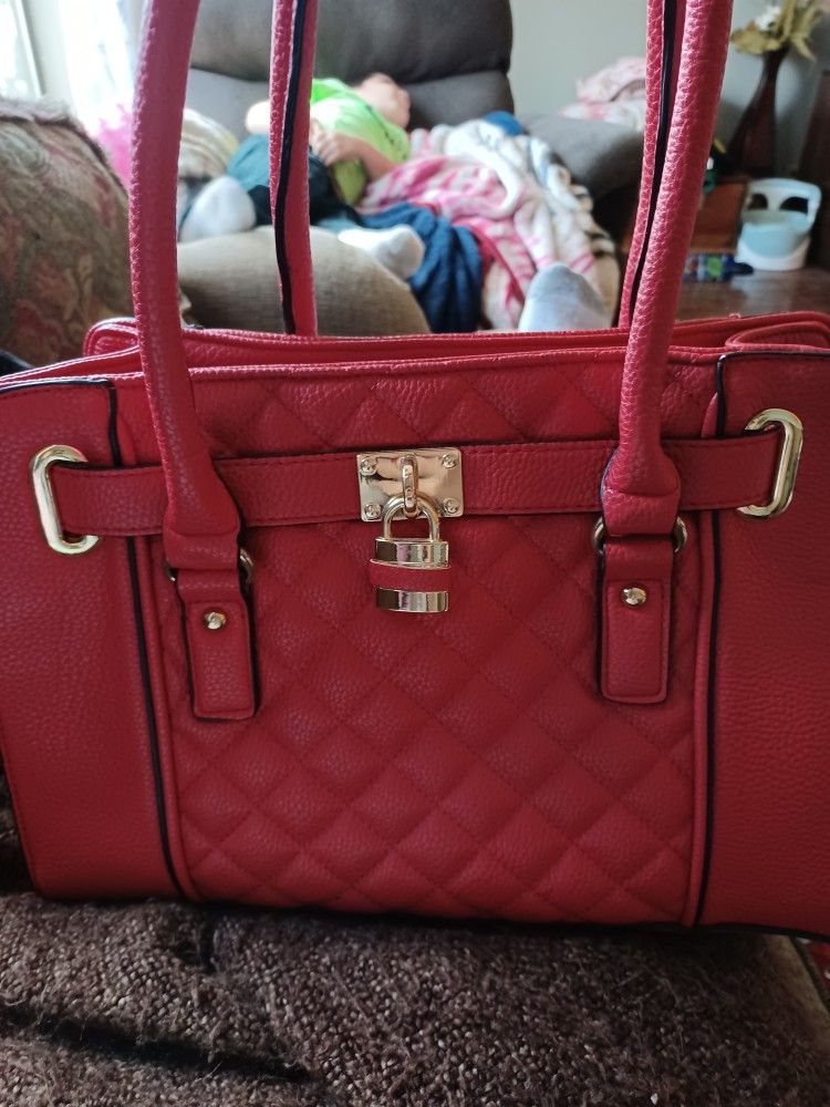2 Red Charming Charlie Purses