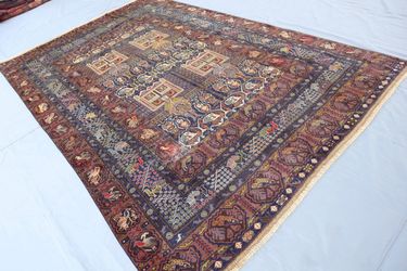 Vintage Collectors Afghan Rug Oriental Rug