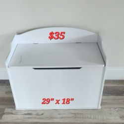 Bench Top Toy Box 
