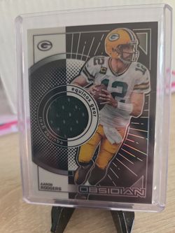 Packers Aaron  Rodgers  Jersey  Card