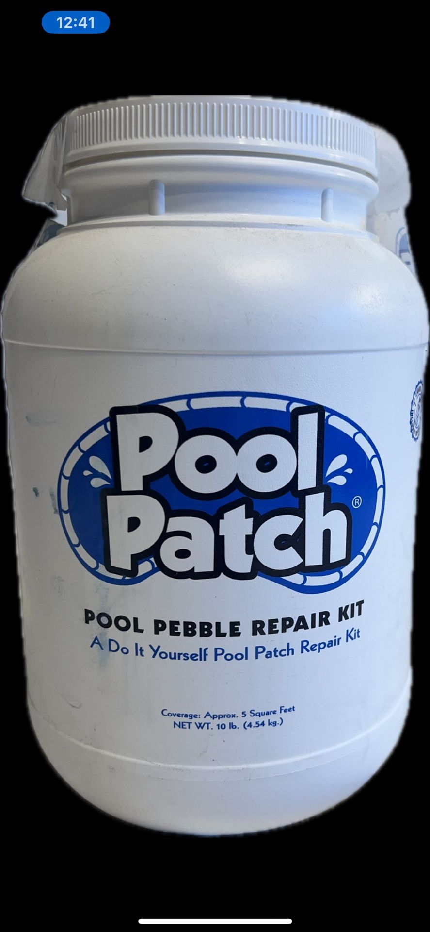 Pool Patch Plaster Repair Kit - Aqua Blue - 10 Lbs.