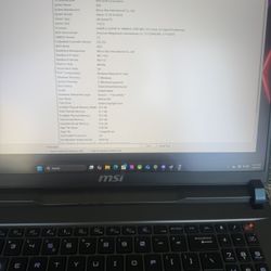 MSI Gaming Laptop