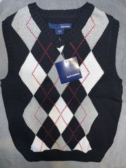 Basic Editions boys sweater vest