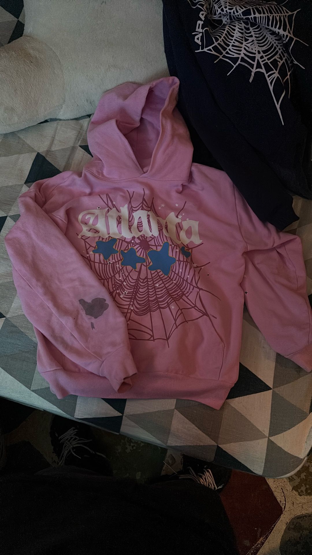 Spider Hoodie Atlanta Pink