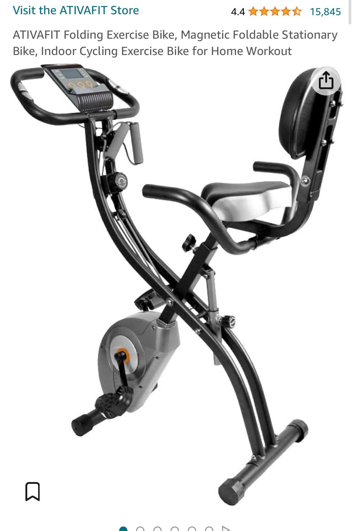 Exercise Bike Indoor Space Saver