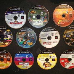 14PlayStation 2 Games And Two Xbox 360 Games