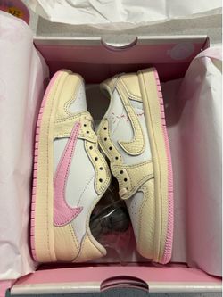 Air Jordan 1 Low OG SP (PS) “Travis Scott Shy Pink” 2026 Release