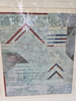 Robert Kelly Kalasa V Signed Modern Abstract Aquatint Etching 1/50 Framed, 1985