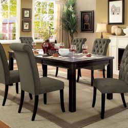 7 Pc Dining Table Set Brand New In Box 