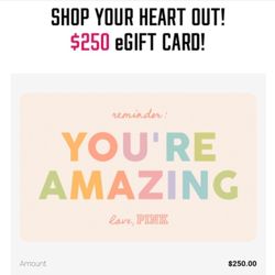 Victoria Secrets Giftcard