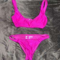 Hot Pink Bikini 
