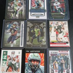 23 Seattle Seahawks football cards Rookies Parallels JSN Milroe Walker Arroyo