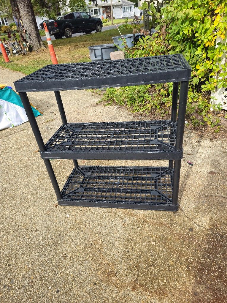 Price Is Firm.. Small Garage Shelving Unit