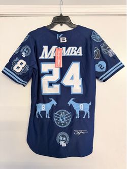 Kobe Bryant Headgear Classics Mamba #24 Jersey Navy Small NWT