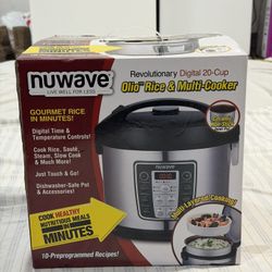 Nuwave Revolutionary Digital 20-Cup Olio Rice & Multi Cooker