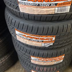 235/55/17 Arroyo Tires
