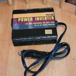 Power Inverter, 140 Watt