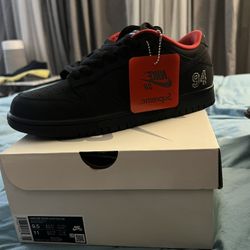 NIKE SB DUNK SUPREME BLACK 9.5