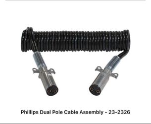 Lift gate Charging Cable Dual pole To Dual Pole For Tractor Trailer