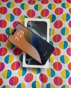 iPhone 16 pro Max new