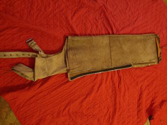 Leather Motorcycle Jacket and Chaps